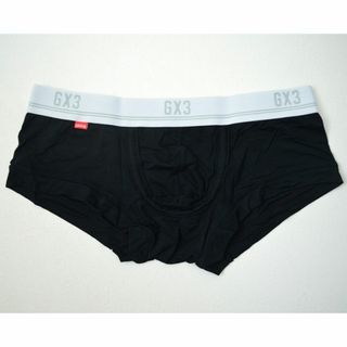 【GX3】レーヨンボクサーパンツ ブラック Lサイズ Y80-0896-2(ボクサーパンツ)