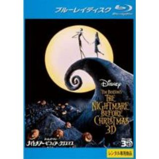 【中古】Blu-ray▼ナイトメアー・ビフォア・クリスマス 3D ブルーレイディスク レンタル落ち(アニメ)