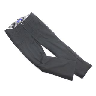 バーバリー(BURBERRY)のBURBERRY バーバリー BLUE LABEL ブルーレーベル ストレート パンツ size36/黒 ■◇ レディース(その他)