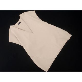 シップス(SHIPS)のSHIPS シップス 2WAY ベスト ノースリーブ カットソー アイボリー ■◆ レディース(カットソー(半袖/袖なし))