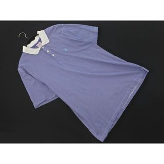 ブラザー(brother)のBROOKS BROTHERS ブルックスブラザーズ ボーダー ポロシャツ sizeM/白ｘ紺 ■◆ メンズ(ポロシャツ)