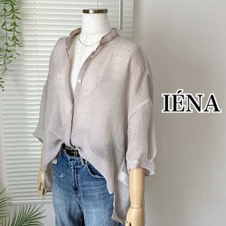IENA - 【2024AW】IENA シアーネップ ドルマンブラウス