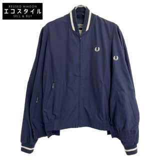 フレッドペリー(FRED PERRY)のフレッドペリー ×77circa ﾈｲﾋﾞｰ×ﾎﾜｲﾄ ｺｯﾄﾝ 再構築ﾎﾞﾝﾊﾞｰｼﾞｬｹｯﾄ 36(その他)