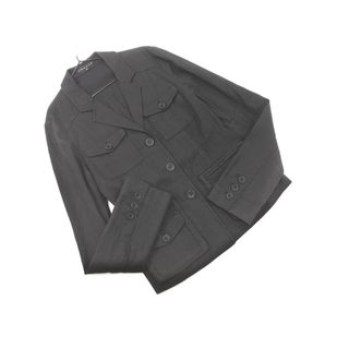 セオリー(Theory)のtheory セオリー リネン混 ジャケット size0/黒 ■◇ レディース(その他)
