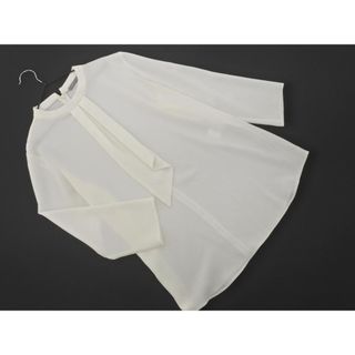 セオリー(Theory)のtheory luxe セオリーリュクス ボウタイ ブラウス シャツ size38/白 ■◇ レディース(シャツ/ブラウス(長袖/七分))