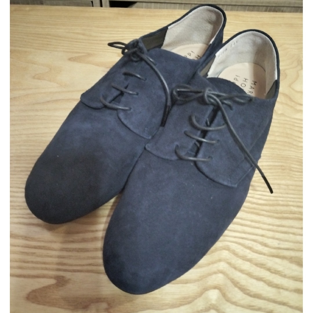 MARGARET HOWELL(マーガレットハウエル)のMARGARETHOWELLidea　マーガレットハウエル　スエード靴　24.5 レディースの靴/シューズ(ローファー/革靴)の商品写真