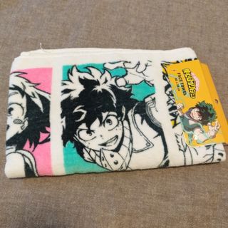 【匿名】ヒロアカ　フェイスタオル　コラボ商品　　サンキューマート