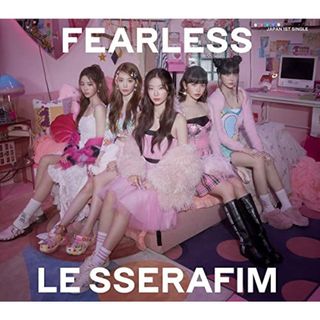 (CD)FEARLESS (初回生産限定盤B) - LE SSERAFIM (DVD付)／LE SSERAFIM(ポップス/ロック(邦楽))