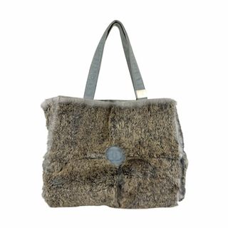 シャネル(CHANEL)のシャネル CHANEL ハンドバッグ スエード/ファー ライトブルー系 レディース 送料無料【中古】 z5961(ハンドバッグ)