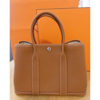 エルメス(HERMES)の新品未使用♡ガーデンパーティ30ゴールド(ハンドバッグ)