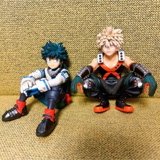 バンプレスト(BANPRESTO)の僕のヒーローアカデミア　ヒロアカ　緑谷　爆豪　ブレイクタイム　フィギュア(アニメ/ゲーム)