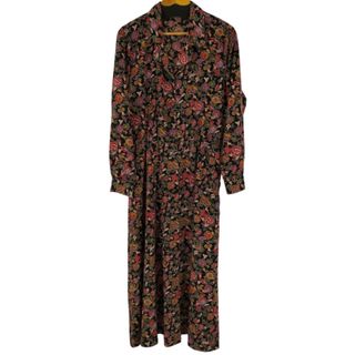 USED古着(ユーズドフルギ) NANCY CRYSTAL 花柄シャツワンピース