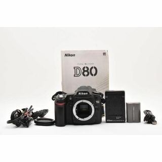 新品級 NIKON ニコン D80 ショット数 2282枚 説明書付 M500