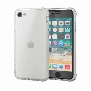 エレコム(ELECOM) 【ガラスフィルム付き】 エレコム iPhone SE3(その他)