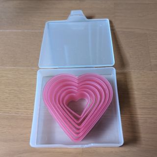 ハート型クッキー型セット