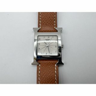 エルメス(HERMES)の☆仕上済☆ エルメス Hウォッチ HH1.210 レディース腕時計 クォーツ 茶(腕時計)