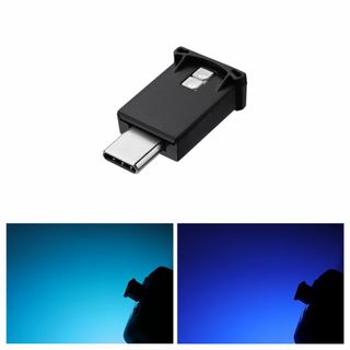 GIMUYA Type-C USB LEDライト 車内用 8色 メモリー機能 自(その他)