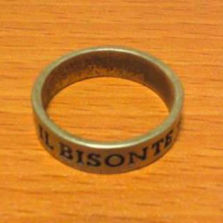 イルビゾンテ(IL BISONTE)のIL BISONTE♡真鍮リング(リング(指輪))