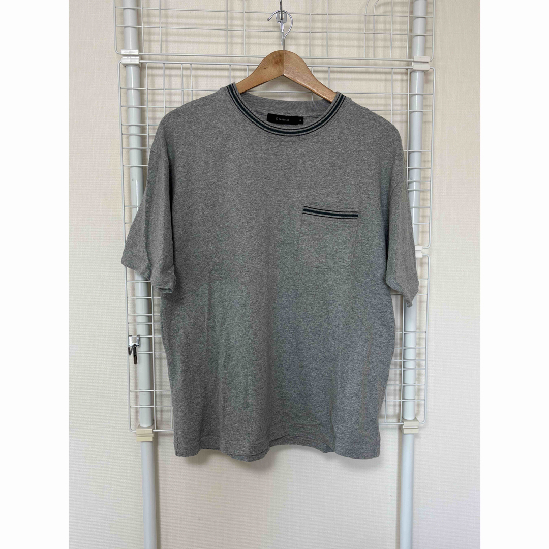RAGEBLUE(レイジブルー)のRAGEBLUE Tシャツ　グレー　サイズM メンズのトップス(Tシャツ/カットソー(半袖/袖なし))の商品写真