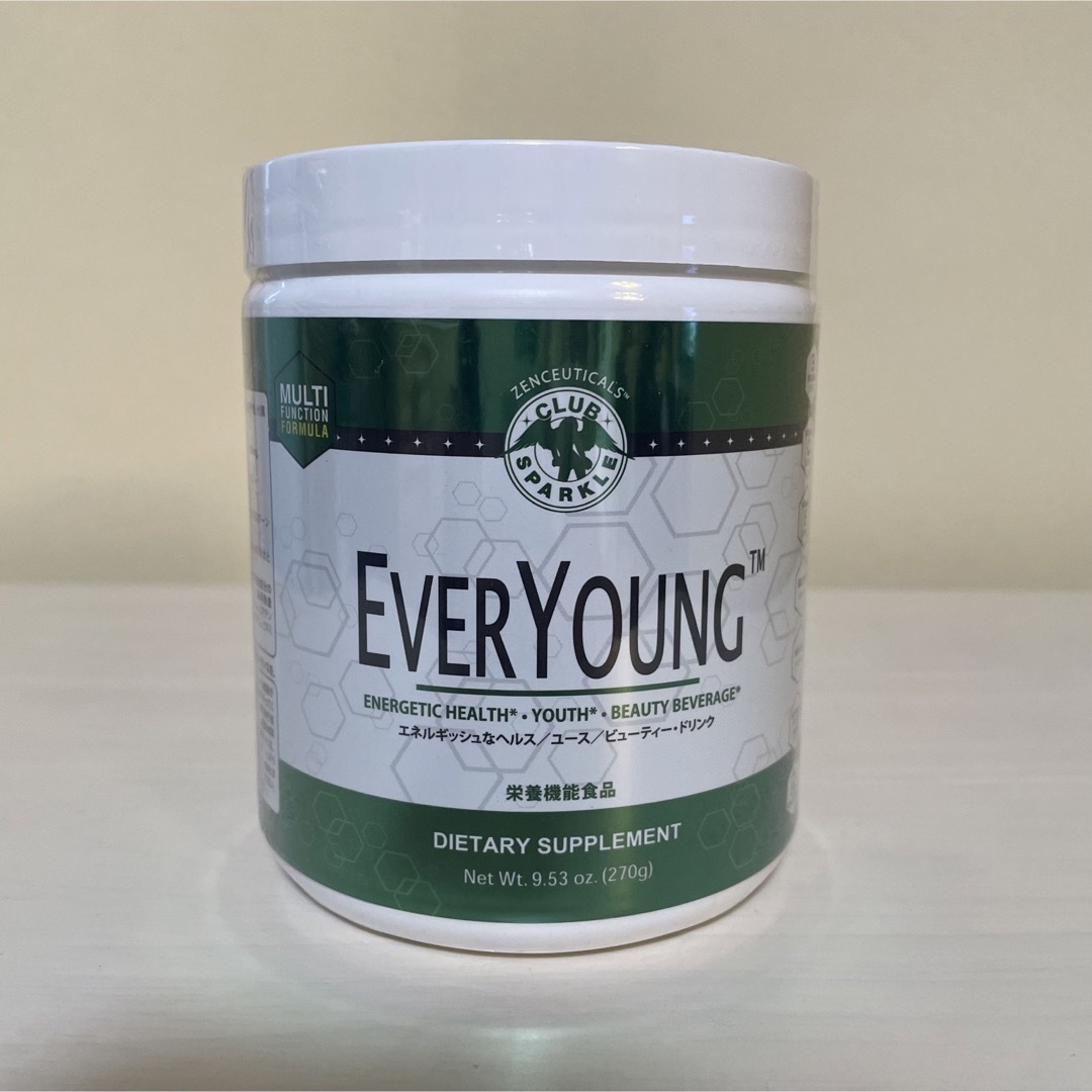 新品未開封　エバーヤング　EVER YOUNG 粉末清涼飲料　クラブスパークル 食品/飲料/酒の健康食品(その他)の商品写真