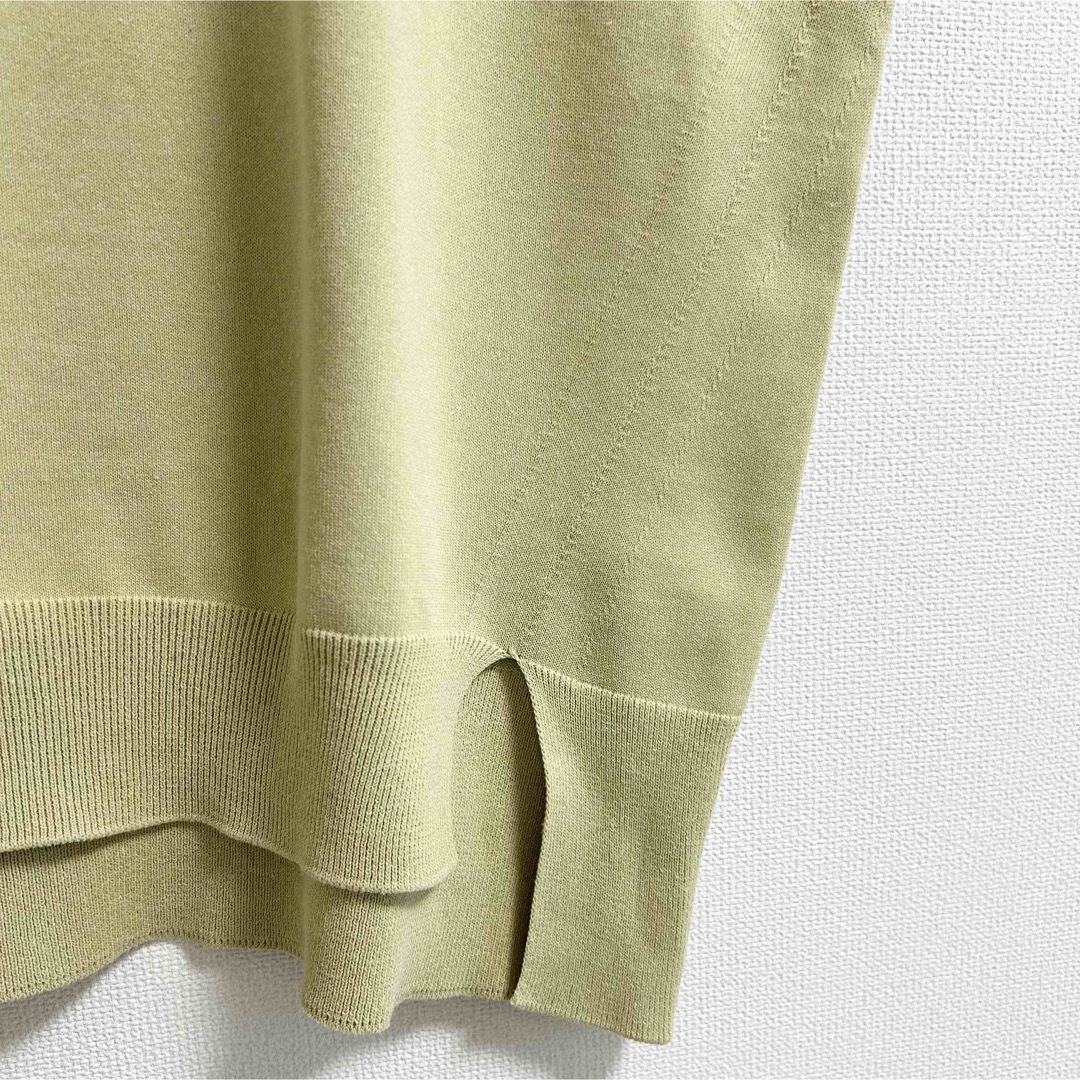 IENA(イエナ)のm406_IENA 美品✨22SS☘️コットンストレッチNEOワイドクルーPO レディースのトップス(ニット/セーター)の商品写真