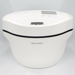 シャープ(SHARP)のシャープ ヘルシオ ホットクック KN-HW24G 2〜6人用 2.4L容量 ホワイトkn-hw24g-w【可(C)】(調理機器)