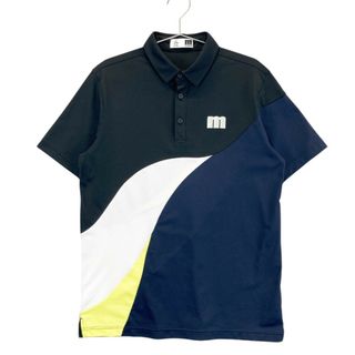 サイズ：L MUNSING WEAR マンシングウェア  半袖ポロシャツ  ネイビー系 [240101276536] ゴルフウェア メンズ ストスト(ウエア)