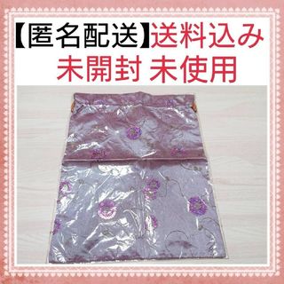 【 匿名配送 送料込み 未使用 】 ポーチ 巾着袋 バッグ 紫 スパンコール(ポーチ)