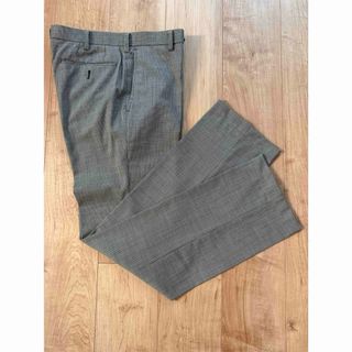 ユニクロ(UNIQLO)のユニクロ チドリ ストレッチウール スリムフィットパンツ サイズ：79(チノパン)