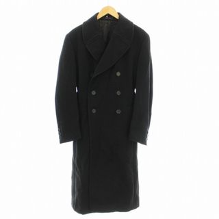 エンポリオアルマーニ(EMPORIO ARMANI)のエンポリオアルマーニ チェスターコート ダブル ロング コート 48 黒(その他)