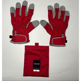 イスカ(ISUKA)のISUKA ウェザーテック　ハイキンググローブ　サイズ/L カラー/赤(登山用品)