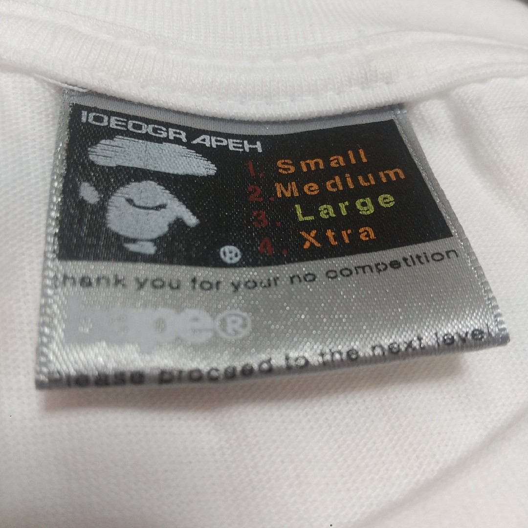 A BATHING APE(アベイシングエイプ)の【激レア】アベイシングエイプ ベビーマイロ ドック 犬 Tシャツ L メンズのトップス(Tシャツ/カットソー(半袖/袖なし))の商品写真