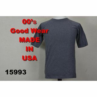 グッドウェアー USA製 Tシャツ 綿100％ 15993 GOOD WEAR(Tシャツ/カットソー(七分/長袖))