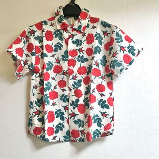 【新品/未使用】キッズアロハシャツ 130 イベント お祭り お揃い 男女