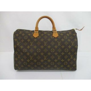  中古 ルイヴィトン LOUIS VUITTON モノグラム スピーディ40 M41522 パドロック 南京錠/鍵つき 鞄 レディース(ボストンバッグ)