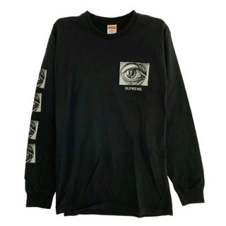シュプリーム(Supreme)のSupreme シュプリーム 17SS M.C. Escher Eye L/S Tee マウリッツ コルネリス エッシャー アイ 長袖 Tシャツ ブラック系 M【中古】(シャツ)