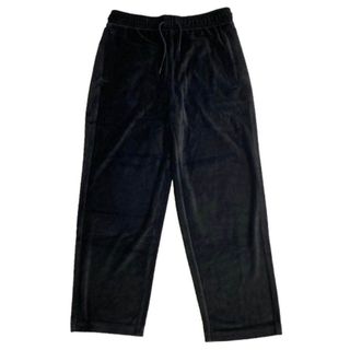 プーマ(PUMA)のPUMA プーマ RON HERMAN UNDER R ロンハーマン アンダー アール ベルベット ジャージ パンツ ブラック系 L【美品】【中古】(その他)