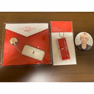 ボウダンショウネンダン(防弾少年団(BTS))の【新品未使用】 【公式】BTS V SYS LYS ネームタグ　チェーンバッジ(アイドルグッズ)