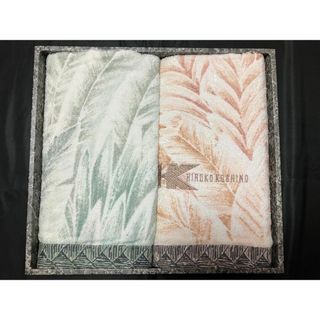 Hiroko Koshino バスタオル2枚　未使用品(タオル/バス用品)