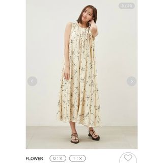 ミラオーウェン(Mila Owen)の【美品】ミラオーウェンボリュームワンピース(ロングワンピース/マキシワンピース)
