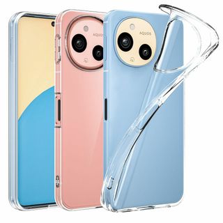 AQUOS sense9 用 ケース クリア 薄型 SH-53E | SHG14(その他)