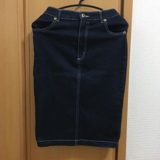 ムルーア(MURUA)の【はーさん専用】MURUAのタイトデニムスカート(ひざ丈スカート)