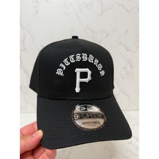 ニューエラ(NEW ERA)のNewera 9forty ピッツバーグパイレーツ ゴシックスクリプト キャップ(キャップ)