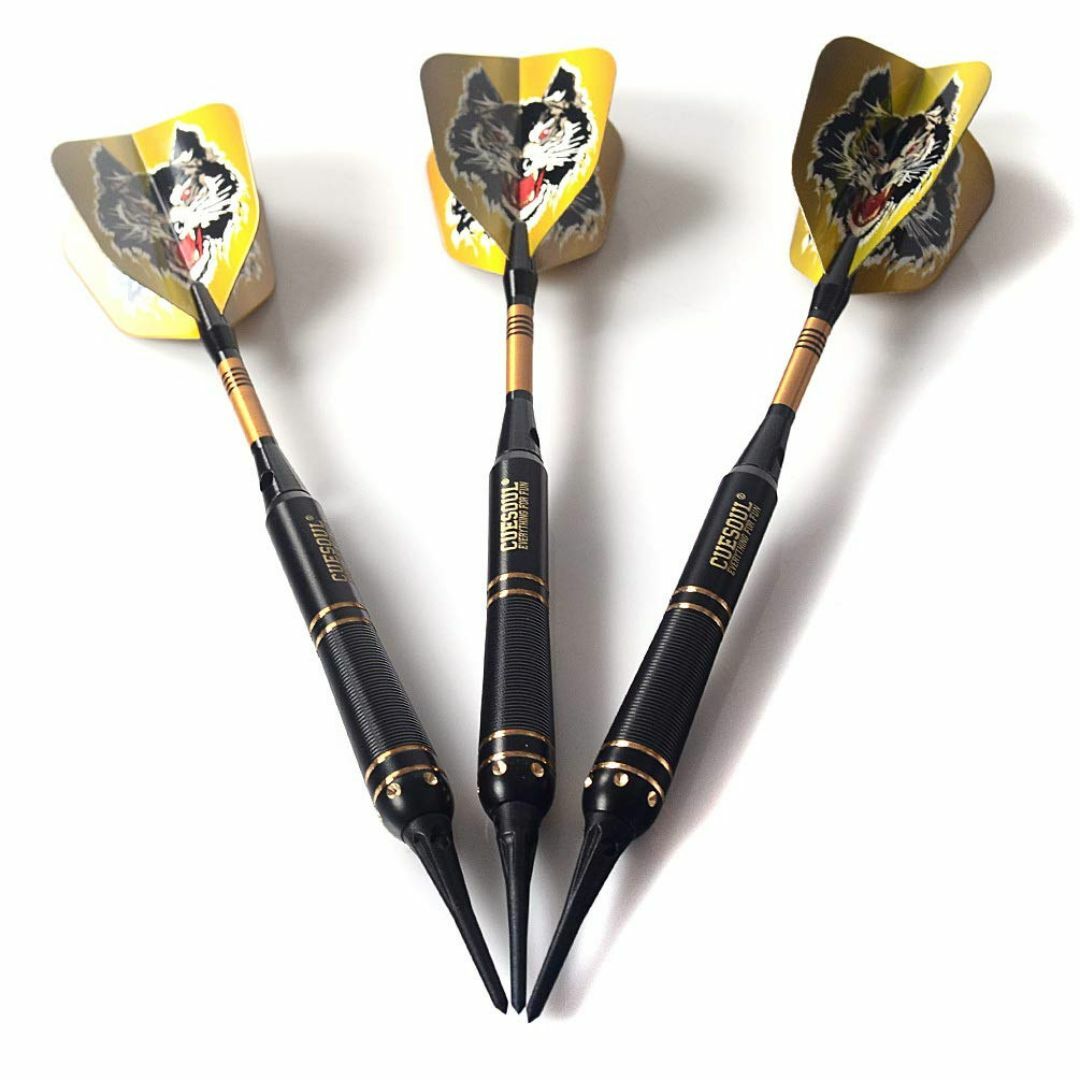 CUESOUL最新の狼デザインシリーズソフトチップダーツ16グラムバレル（3本セ キッズ/ベビー/マタニティのキッズ/ベビー/マタニティ その他(その他)の商品写真