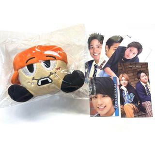 ウエスト(WEST)の新品未開封 WEST. はぴぬい ヤツぬい オレンジ 桐山照史 デタカ(アイドルグッズ)