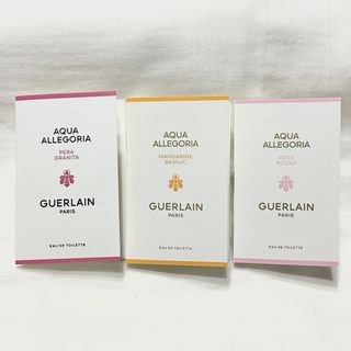 ゲラン(GUERLAIN)のGUERLAIN ゲラン 香水3種 アクアアレゴリア オーデトワレ 新品未使用♪(香水(女性用))