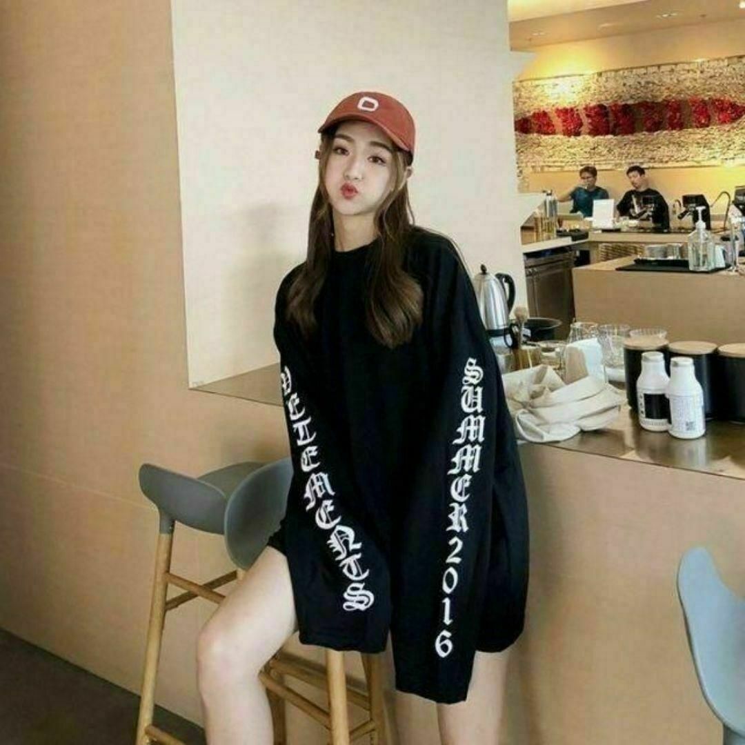新品 ロングスリーブ　3代目 JSB 着用 男女兼用　黒　L メンズのトップス(Tシャツ/カットソー(七分/長袖))の商品写真