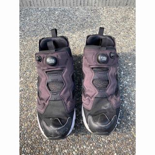 【希少サイズ】Reebok インスタポンプフューリー　ブラック/ホワイト30cm