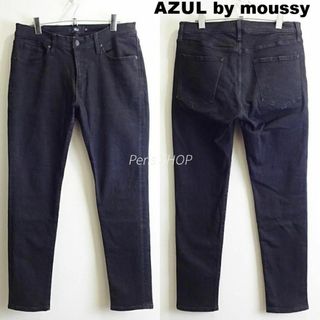 AZUL by moussy - アズールバイマウジー　アパーフェクトデニムエアー　【M】　強ストレッチ　黒