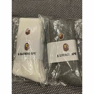 A bathing ape アベイシングエイプ 男性用ソックス　2足セット